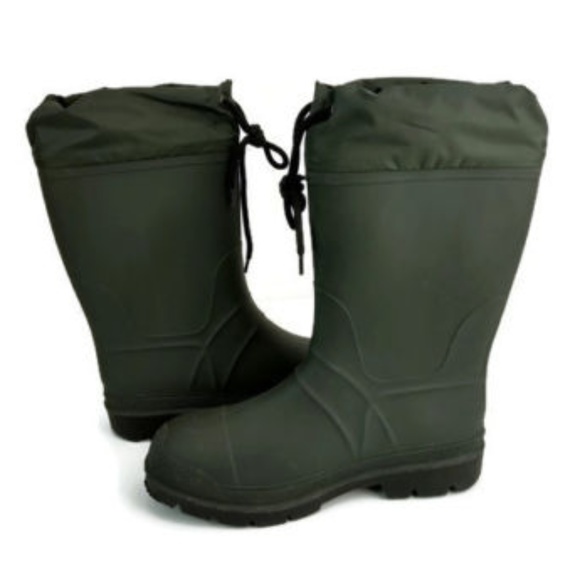 Unknown Brand Men\'s Army Green Snow Boots Size 8 main image 3